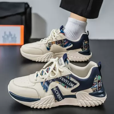 Men's 2026 Summer Breathable Casual Outdoor Running Dad Shoes Height Increase Versatile Sports · YANYAN China shoe factory