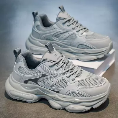 Men's Summer 2026 Fashion Running Shoes Soft Sole Casual Retro Student Sneakers Model 2030 · YANYAN China shoe factory