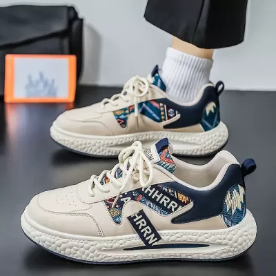 2026 Spring Versatile Fashion Sports Casual Shoes Anti-Slip Men Breathable Lightweight Soft Upper · YANYAN China shoe factory