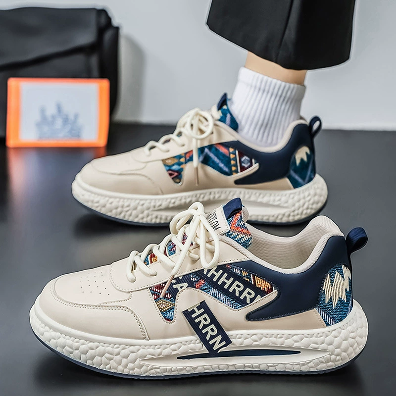2026 Spring Versatile Fashion Sports Casual Shoes Anti-Slip Men Breathable Lightweight Soft Upper