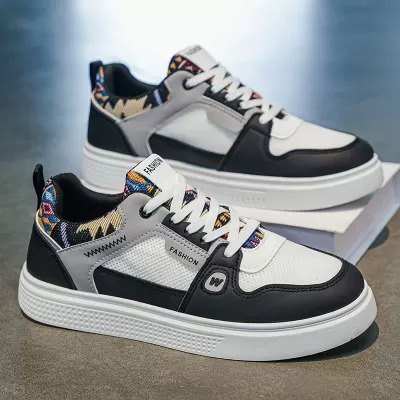 Men's 2026 Summer Fashion Versatile Casual Board Shoes Soft Sole Breathable Sports Student Trendy · YANYAN China shoe factory