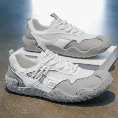 Men's Summer Mesh Breathable Unique Design Versatile Casual Board Shoes Lightweight Soft Sole Casual Trendy · YANYAN China shoe factory