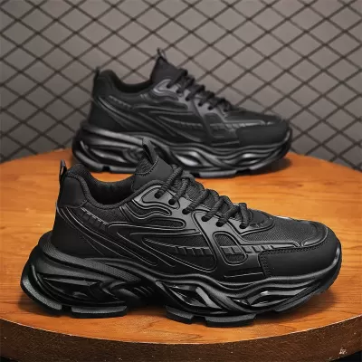 Men's Thick Sole Dad Shoes 2026 Summer Fashion Running Sneakers Breathable Casual · YANYAN China shoe factory