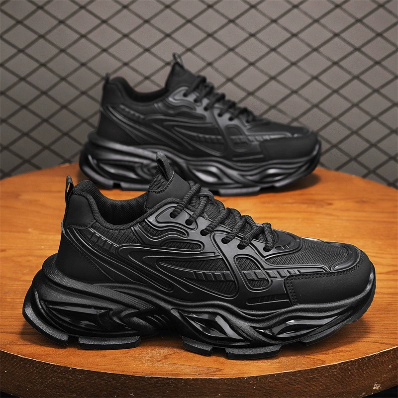Men's Thick Sole Dad Shoes 2026 Summer Fashion Running Sneakers Breathable Casual