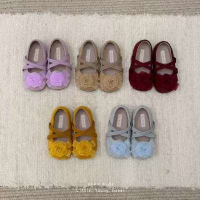 XSHX Girls Velvet Mary Jane Shoes with Anti-Slip Rubber Sole for Fall · YANYAN China shoe factory