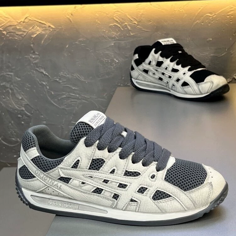 Men's Agility Shoes 2026 Summer Mesh Breathable Lightweight Running Casual Sneakers