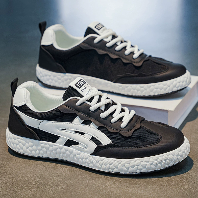Summer Men's 2026 Casual Shoes Low Top Soft Sole Mesh Breathable Agility Board