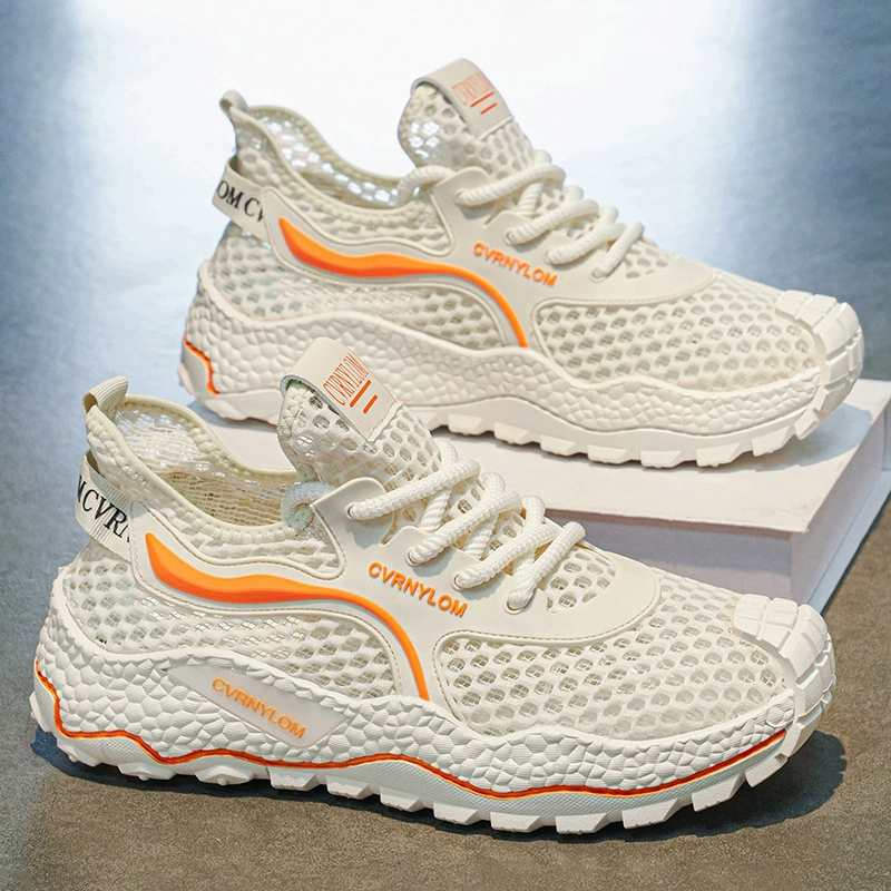 2026 Summer Breathable Anti-Odor Mesh Agility Running Casual Sneakers Men