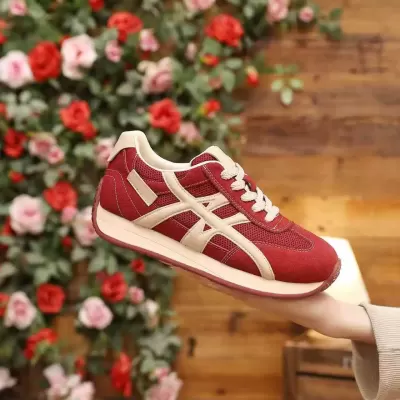 Women's German Trainer Shoes Summer, Breathable Soft Sole Korean Lightweight Chunky · YANYAN China shoe factory