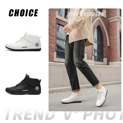 Export Pala Shoes Store 2026 New Men's Slip-on Sports Casual, High-top Soft Sole Comfortable