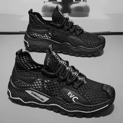 Men's 2026 Summer Thin Breathable Mesh Shoes Casual Running Lightweight Sneakers · YANYAN China shoe factory
