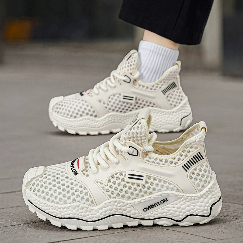 2026 Summer Lightweight Cushioning Men's Running Shoes Breathable Mesh Casual