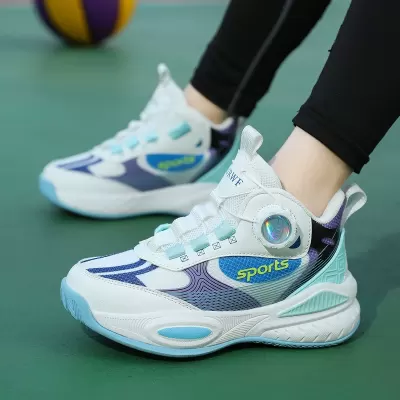 Nouvelles chaussures de basket professionnelles enfants garçons filles, antidérapantes, semelle caoutchouc · YANYAN China shoe factory