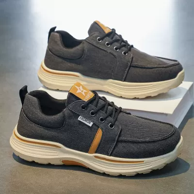 Men's 2026 Summer Lightweight Slip-On Canvas Shoes Breathable Casual Daily Sneakers · YANYAN China shoe factory
