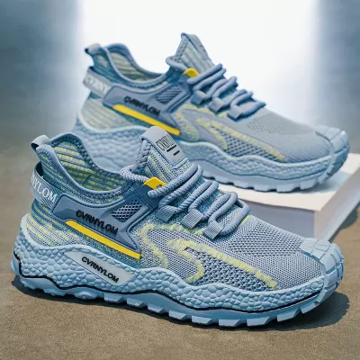 2026 Summer New Mesh Men's Breathable Fashion Dad Sneakers Casual Running Shoes · YANYAN China shoe factory