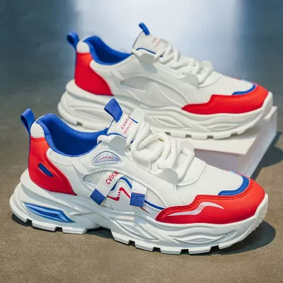 2026 Summer New Dad Shoes Men Thick Sole Heightening Sports Casual Student Sneakers · YANYAN China shoe factory