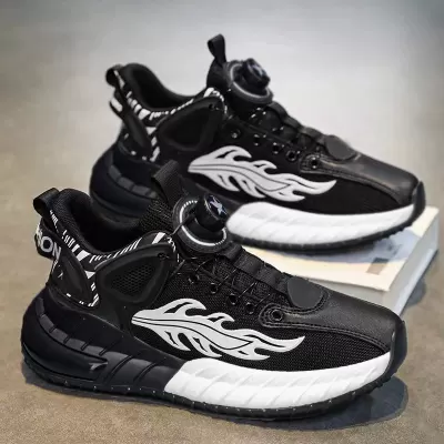 Men's Spring 2026 Youth Twist Button Casual Running Shoes Heightening Dad Sneakers Model 2061 · YANYAN China shoe factory
