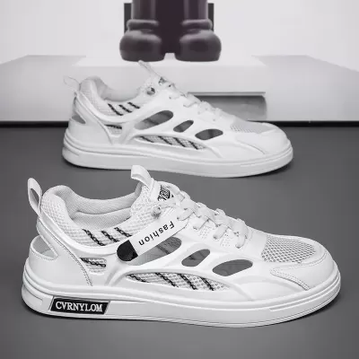 Men's 2026 Summer New Breathable Hollow Sandals Non-Slip Wear-Resistant Sports Board Shoes Outdoor Water Casual · YANYAN China shoe factory