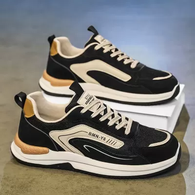 Men's 2026 Summer Mesh Breathable New Mesh Sports Shoes Soft Sole Running Non-Slip Wear-Resistant Casual · YANYAN China shoe factory