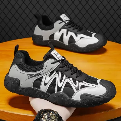 Men's 2026 Summer New Lightweight Sports Shoes Mesh Breathable Outdoor Running Non-Slip Wear-Resistant Casual · YANYAN China shoe factory