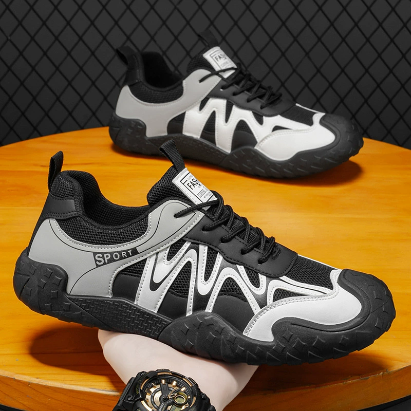 Men's 2026 Summer New Lightweight Sports Shoes Mesh Breathable Outdoor Running Non-Slip Wear-Resistant Casual