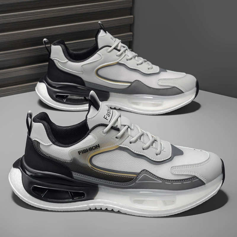 Herren atmungsaktive Mesh-Laufschuhe 2026 leichte Dämpfung Studenten-Sneaker