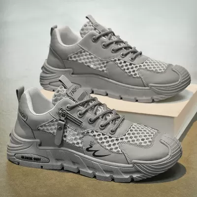 Men's 2026 Summer Mesh Shoes Breathable Soft Sole Casual Student Sneakers · YANYAN China shoe factory