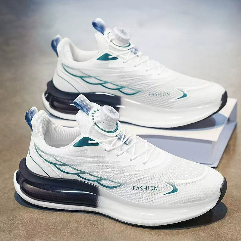 Zapatillas de running de malla transpirables casuales acolchadas para adolescentes hombre 2026 primavera