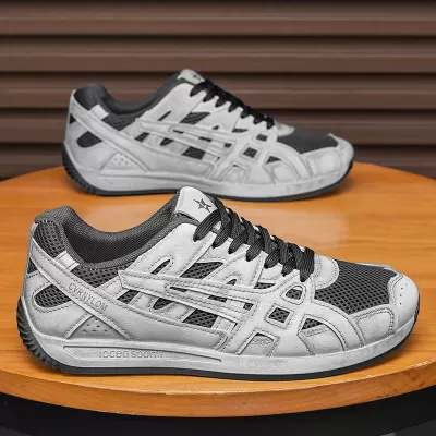 Sapatos Ágata Esportivos Casuais Masculinos em Mesh Respirável, Leves, Verão 2026 · YANYAN China shoe factory