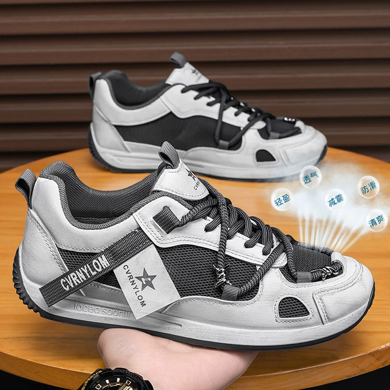 Tênis Dad Sneakers Esportivos Casuais para Adolescentes em Mesh Respirável, Verão 2026