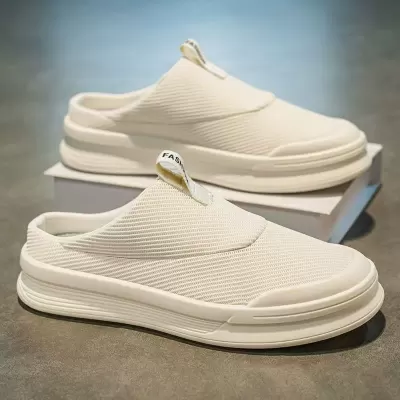 Men's Summer Breathable Mules Slip-On Office Half Slippers Sports Sandals · YANYAN China shoe factory