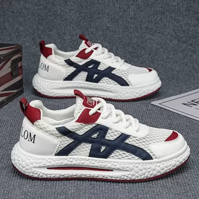 Men's 2026 New Summer Mesh Breathable Casual Mesh Shoes Non-Slip Agate Sports Fashion Dad Sneakers · YANYAN China shoe factory