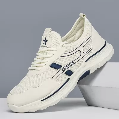 2026 Summer New Mesh Breathable Sports Shoes Soft Sole Non-Slip Wear-Resistant Dad Sneakers Fashion Comfort · YANYAN China shoe factory