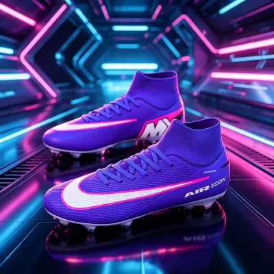 Cross-border Soccer Shoes High Top 2026 New刺客16 Boys Kids FG SG Youth Middle School Training · YANYAN China shoe factory