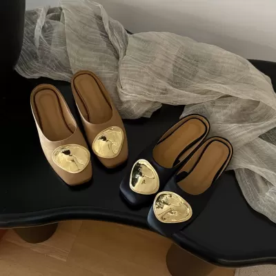 Chuyuji Women's Summer Breathable Bow Peep Toe Slip-On Sandals New Outdoor · YANYAN China shoe factory
