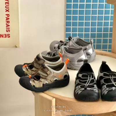 XSHX Stream Functional Children's Boys Girls Magic Strap Anti-Slip Toe Cap Toe Protection Spring Summer Waterproof Japanese Mountain Style · YANYAN China shoe factory