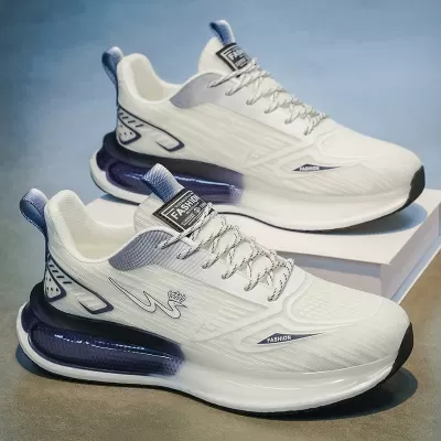 Men's Summer Breathable 2026 Mesh Sneakers Soft Sole Anti-Slip Student Running Shoes · YANYAN China shoe factory