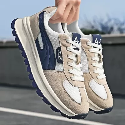 أحذية أونيتسوكا تايجر للجري بنعل سميك، رجالية، شبكية مرنة، رياضية كاجوال · YANYAN China shoe factory