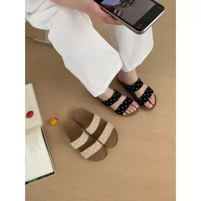 Women's Retro Birkenstock Sandals, 2026 Korean Slide Non-Slip Casual · YANYAN China shoe factory