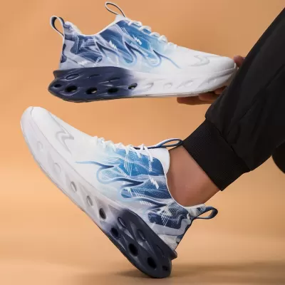 Cross-Border Men's Sports Shoes New Couple Breathable Casual Shoes Big Size Running Shoes · YANYAN China shoe factory