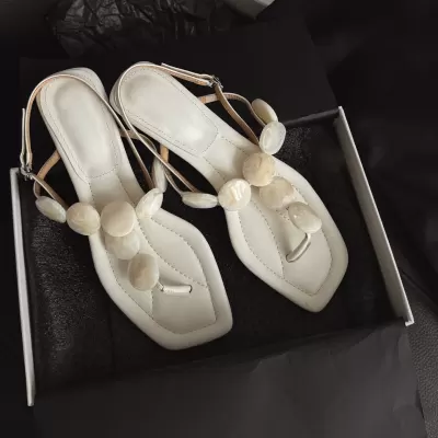 Women Flat Toe Ring Roman Sandals Casual Bohemian Summer Beach Style · YANYAN China shoe factory