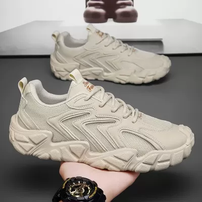 Men's 2026 Summer New Mesh Shoes, Breathable Casual Sneakers, Soft Sole Lightweight Outdoor Shoes · YANYAN China shoe factory