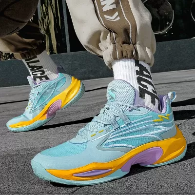 Cross-Border 11 Tênis de Basquete para Homem Estudante Médio Atrito Som Jovem Profissional Treino Esportivo Mulher · YANYAN China shoe factory