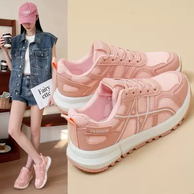 2026 Summer New Chunky Dad Sneakers, Breathable Mesh Casual Shoes, Fashion Comfortable Lightweight · YANYAN China shoe factory