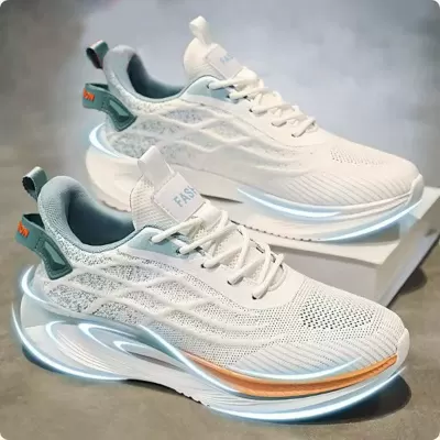 Men's Summer 2026 Running Shoes Mesh Breathable Lightweight Soft Sole Student Sneakers · YANYAN China shoe factory