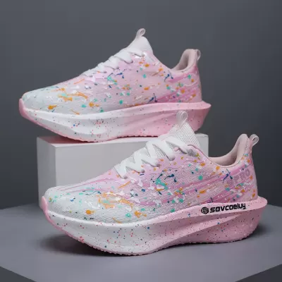 Carbon Plate Running Shoes Youth Professional Lightweight Racing Ultra-Light Shock Absorbing Sports Shoes Men Casual Fashion · YANYAN China shoe factory