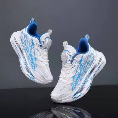 Professional Running Shoes Breathable Mesh Youth Cushioning Bounce Training Shoes Children Sports Shoes Boys · YANYAN China shoe factory