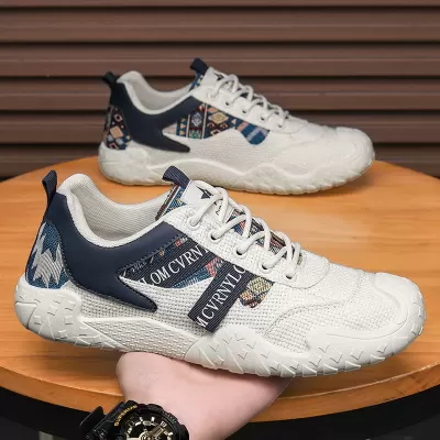 Men's 2026 Summer New Mesh Breathable Casual Shoes, Lightweight Soft Sole Anti-Slip Running Sneakers · YANYAN China shoe factory