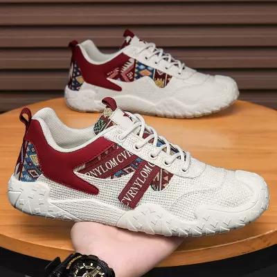 Herren 2026 Sommer neue Mesh atmungsaktive Agility-Schuhe, leichte modische weiche Sohle Freizeitsneaker · YANYAN China shoe factory