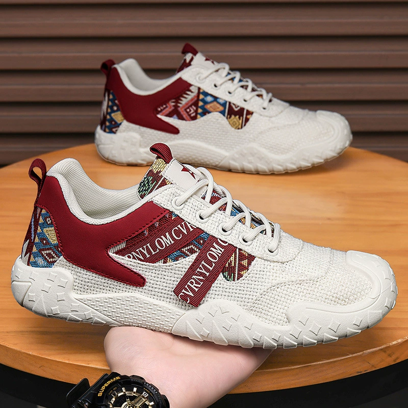 Men's 2026 Summer New Mesh Breathable Agility Shoes, Lightweight Fashion Soft Sole Casual Sneakers